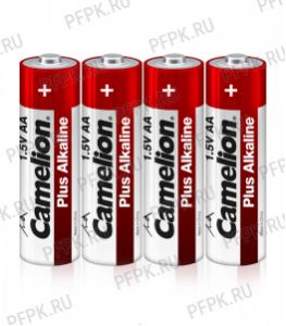 Батарейки CAMELION Plus LR6 (AA) алкалин (спайка 4 шт) [60/720]