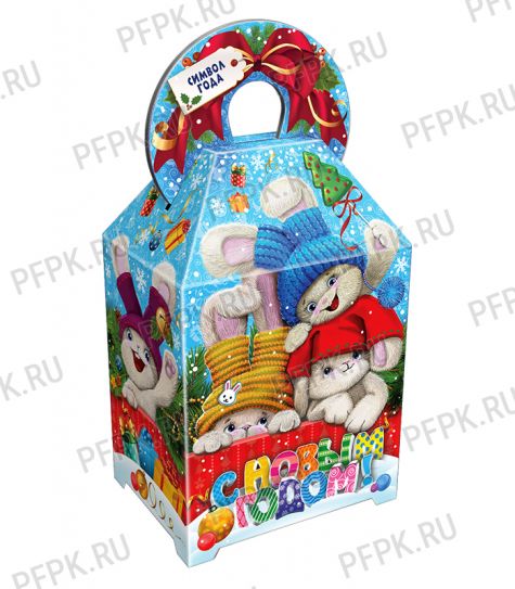 Коробка картон. 1000 гр Символы года [1/250]