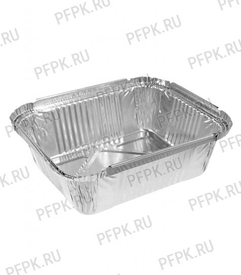 Форма алюм. прям. 0,45л 146х121мм h40мм (410-004) ГОРНИЦА [50/1200]