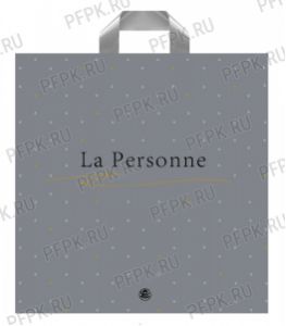 ПРЕМИУМ 40х40 (90 мкм) ПВД Персона (серый) [25/500]