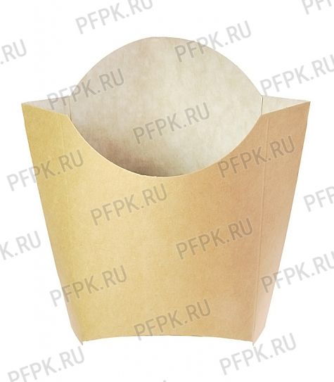 Коробка для картофеля фри крафт (М) 411-007 [50/400]
