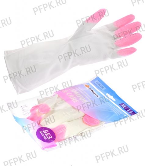 Перчатки виниловые PATERRA COMFORT AND CARE XL (402-930)(Без ЧЗ) [1/24]