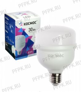 Лампа светодиодная Космос HWLED 30W E27 6500K LksmHWLED30WE2765 [10/50]