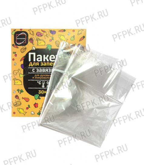 Пакеты для запекания 30х40см (уп. 5 шт.) КонтинентПак (ПА-304) [1/50]
