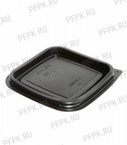 Тортница прям. 102x102мм Т-1010 Н ДНО коричневая КОМУС (без крышки) ПС [1/1000]