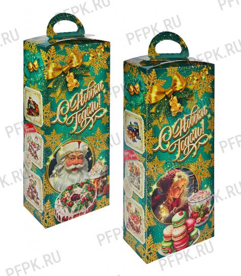 Коробка картон. 700 гр Вкус Детства (а417) [1/200]