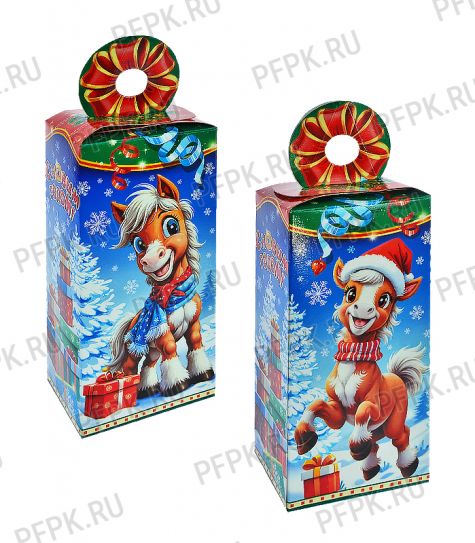 Коробка картон. 500 гр Весельчак [1/325]