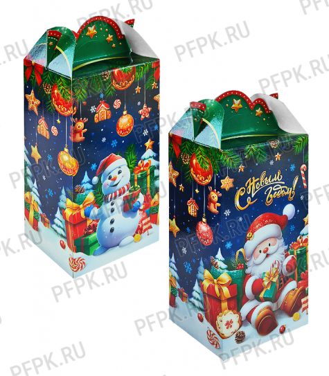 Коробка картон. 800 гр Скоро новый год [1/275]
