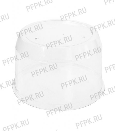 Тортница круг. d164мм ПР-Т-163 К КРЫШКА h110мм (крышка к ПР-Т-165Д) ПЭТ ПРЕМИУМ V2200мл [1/200]