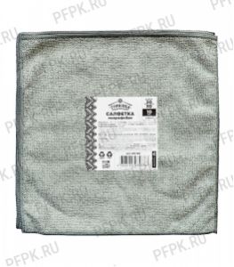 Салфетка из микрофибры 30х30 ГОРНИЦА (набор из 10 шт.) Серая (406-190) [1/10]