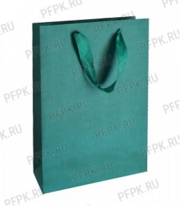 Сумочка бумажная 25х36х10 МЕГА (SPL) SPL26 Green [10/200]