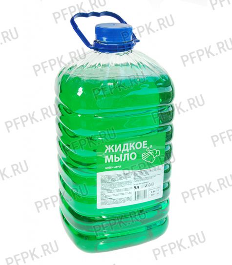 Мыло жидкое ЧЗ ЗЕЛЕНОЕ ЯБЛОКО 5л (7582)