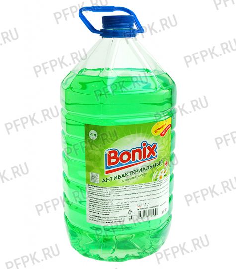 Средство для мытья посуды ЧЗ BONIX 4л Антибактериальный