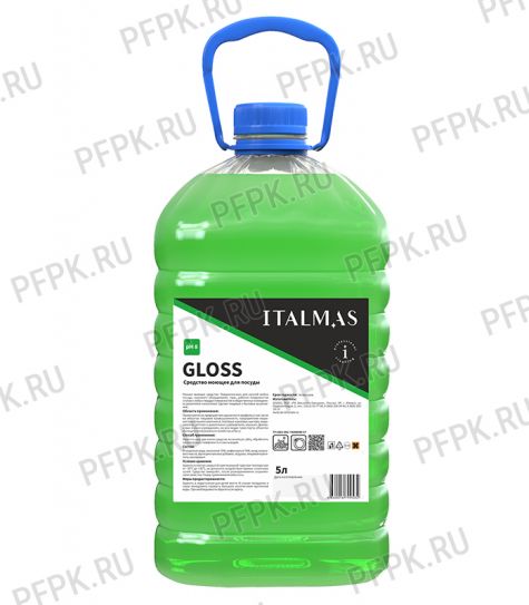 Средство для мытья посуды ЧЗ ITALMAS GLOSS 5л (532)
