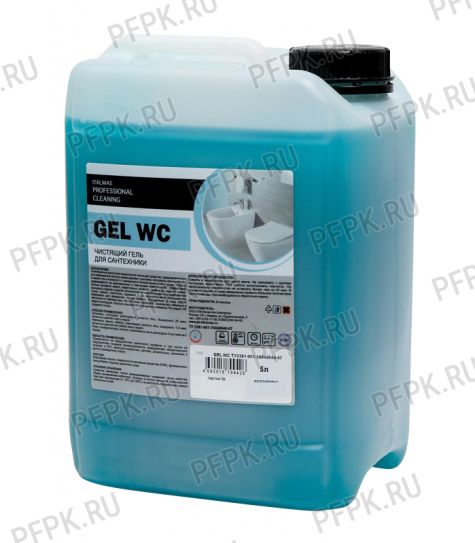 Гель чистящий для сантехники ЧЗ ITALMAS GEL WC 5л (426)