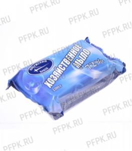 Мыло хозяйственное в индивид.упак. ЧЗ КАЛУЖСКИЙ БЛЕСК 72% (200гр) [1/60]