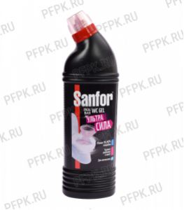 Гель чистящий для сантехники ЧЗ SANFOR GEL WC 750мл [1/15]
