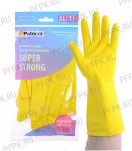 Перчатки латексные ЧЗ PATERRA СУПЕР ПРОЧНЫЕ XL (402-396) [1/120]