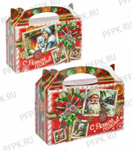 Коробка картон. 500 гр Скоро Новый Год [1/325]