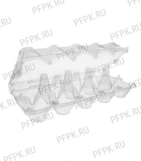 Емкость Я-10 (на 10 куриных яиц) УК-25-18 ПЭТ прозрачная [1/512]