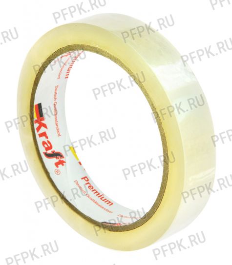 Клейкая лента 19х50 [50 мкм] Арт.500250/190101470250 Прозрачная KRAFT [16/96]