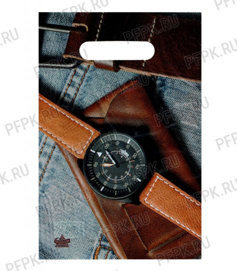 БУТИК, вырубная ручка, 20х30 (30мкм) ПВД, ТИКО Мужское решение [100/3000]