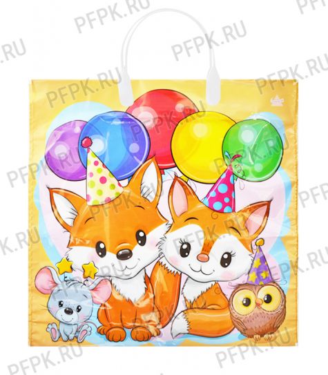 Пакет с пласт.руч. ФОТОПЕЧАТЬ 36х37 (100 мкм) ТИКО Поздравляшки [10/100]