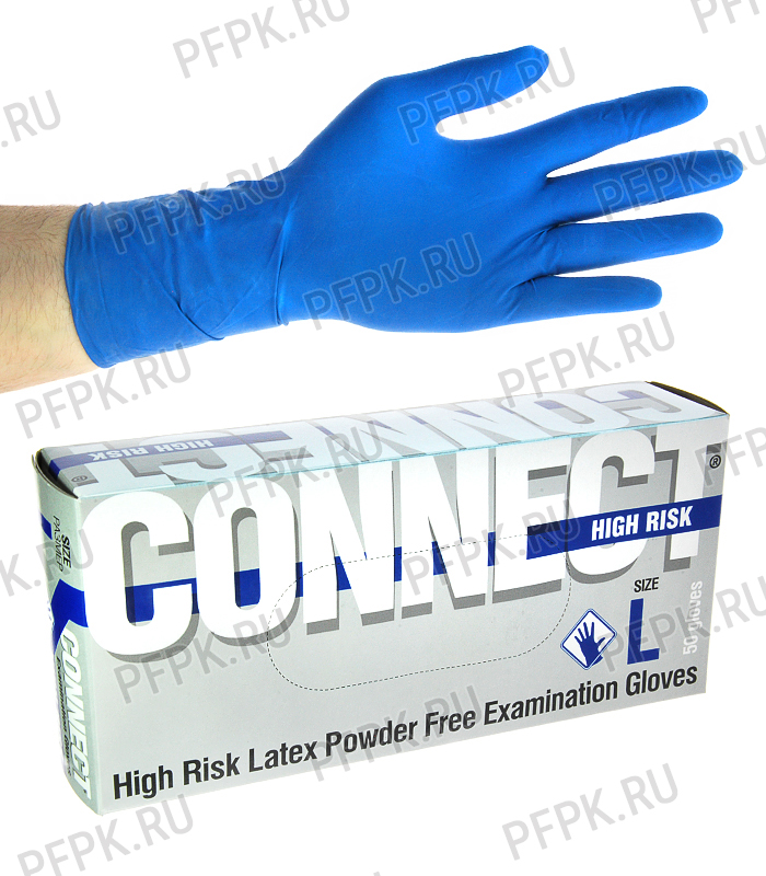 Перчатки connect. Перчатки латексные connect синие ХL 50 шт. Перчатки High risk (повышенной прочности) ( m), 25пар/упак, 10упак/кор. Перчатки 25 пар латексные "Gloves" XL High-risk/0/10. Перчатки латексные High risk connect l.